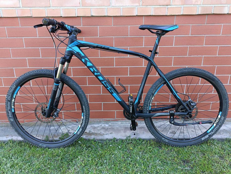 Rower MTB KROSS Level R8 # L 27.5 # SRAM X7 # ROCK SHOX # PIĘKNY