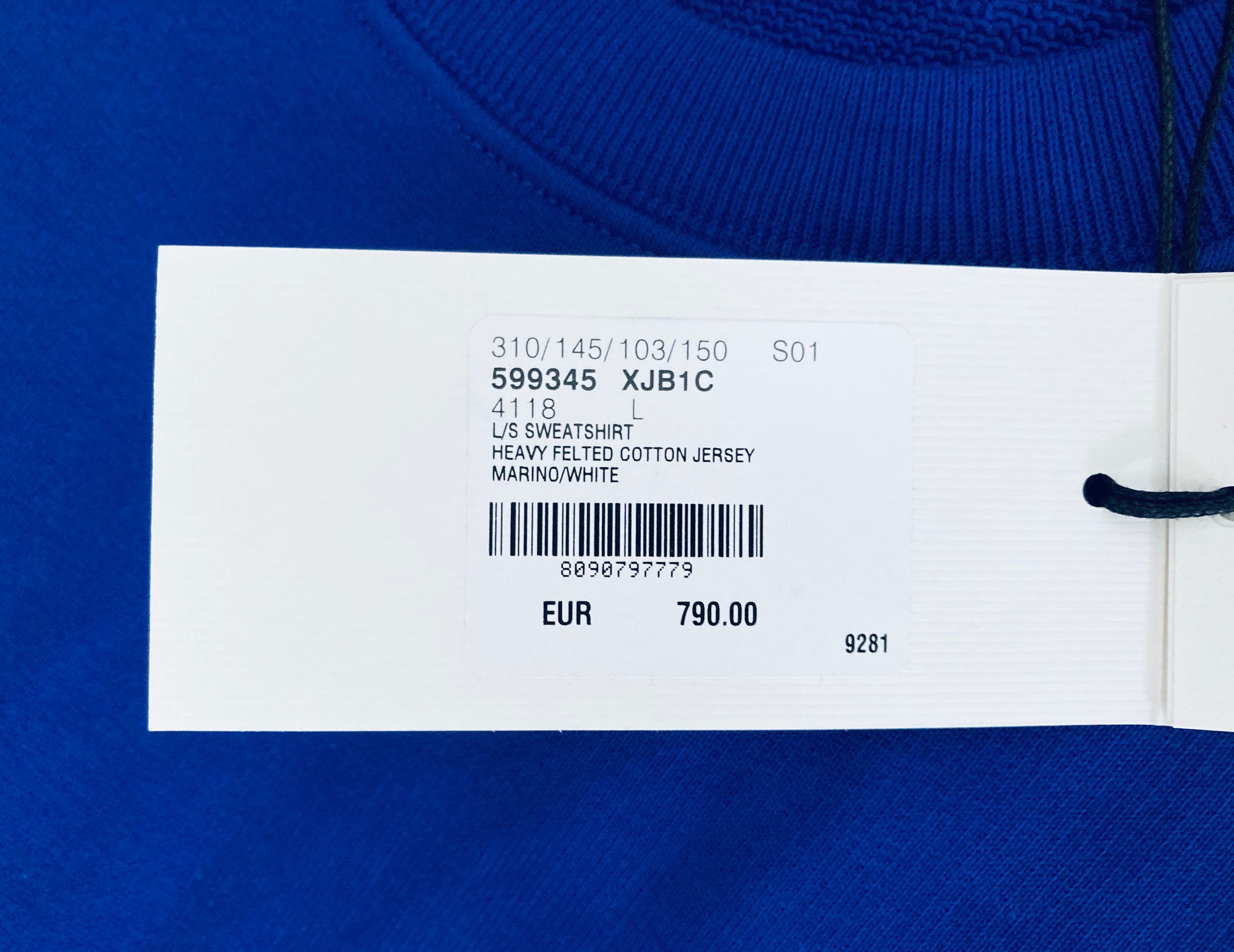 Gucci Sweatshirt // Navy Blue - Size L