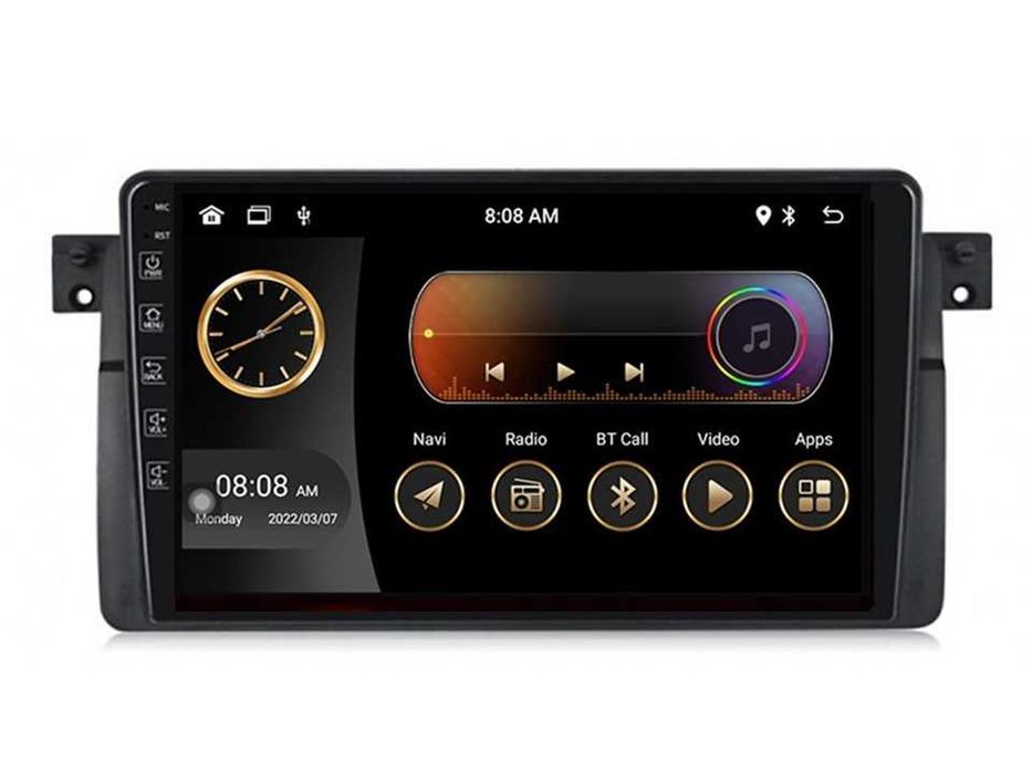 Radio samochodowe Android BMW 3 E46 (9") 1998.-2005