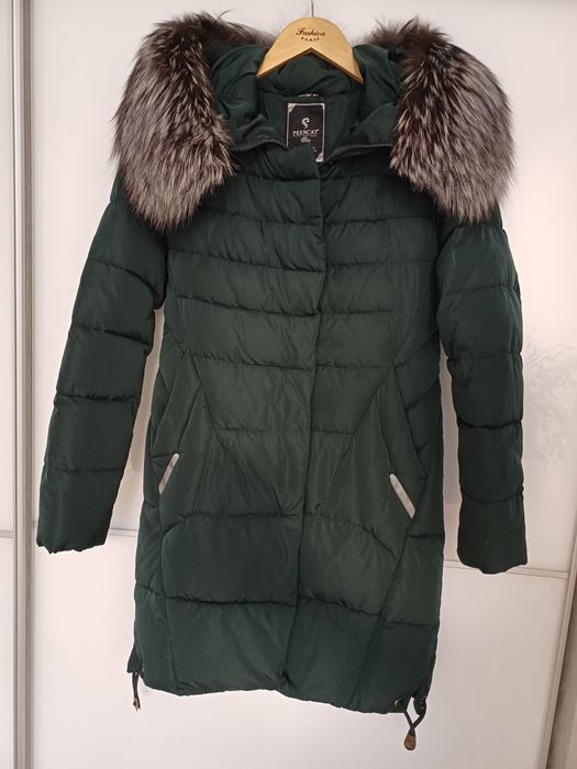 Куртка зимова з натуральним коміром