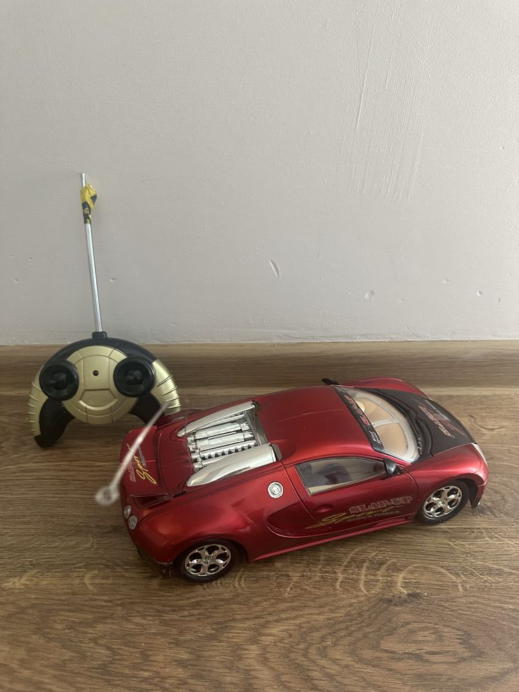 Auto zdalnie sterowane Bugatti Veyron z pilotem na baterie