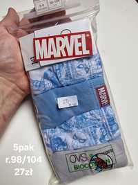 5pak Spiderman majtki dla chłopca rozmiar 98-104 MARVEL