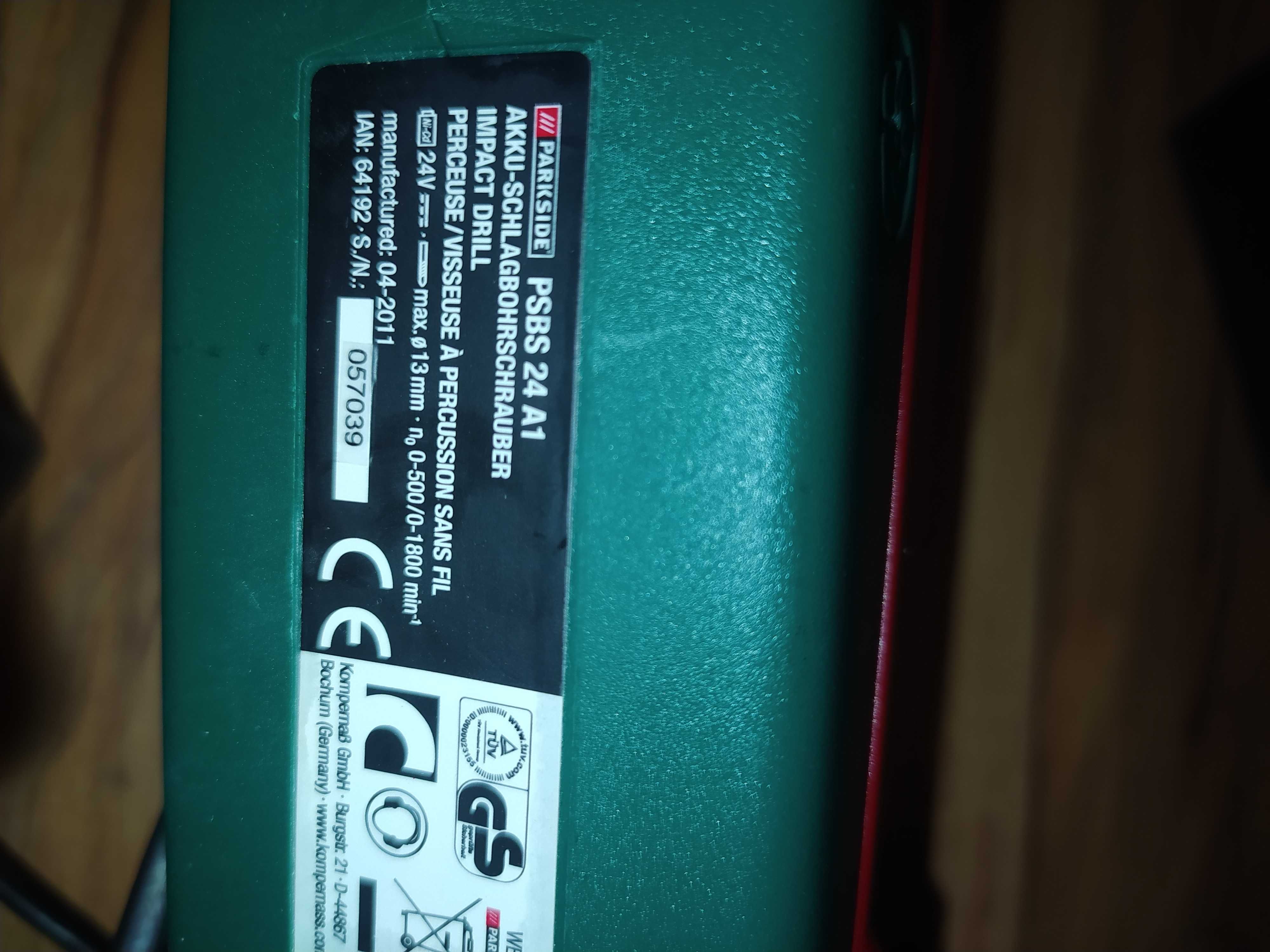 перфиратор PARKSIDE PSBS 24 A1