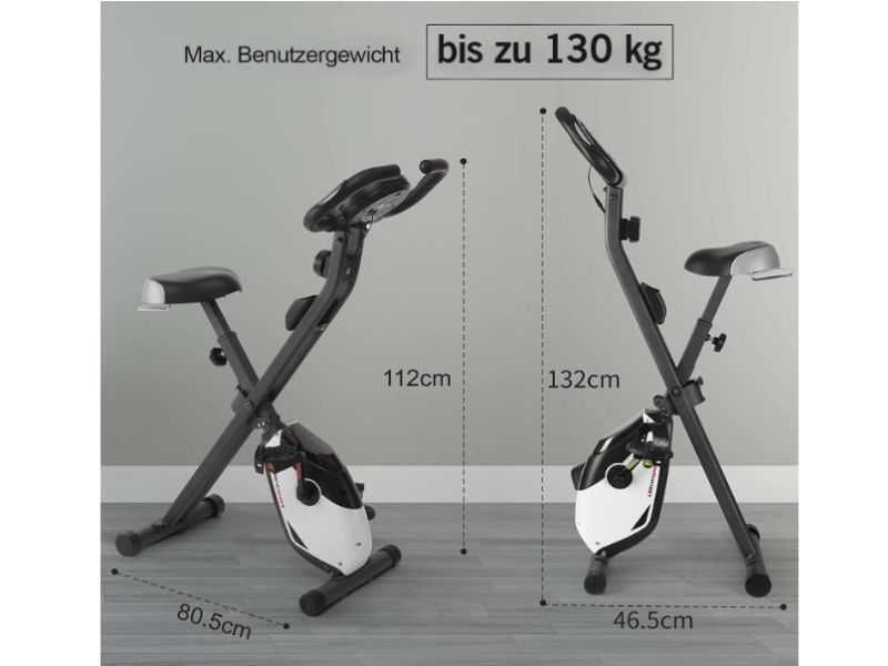 Велотренажер складаний велосипед Ultrasport F-Bike тренажер для дому