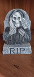 na Halloween mały gipsowy postument RIP ozdoba na świeto Duchów