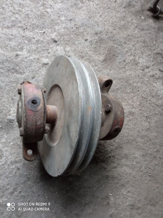 Szajbka z Piastami i łożyskami