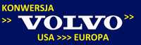 Zmiana , konwersja, Volvo USA na EUROPE, język polski ,kodowanie