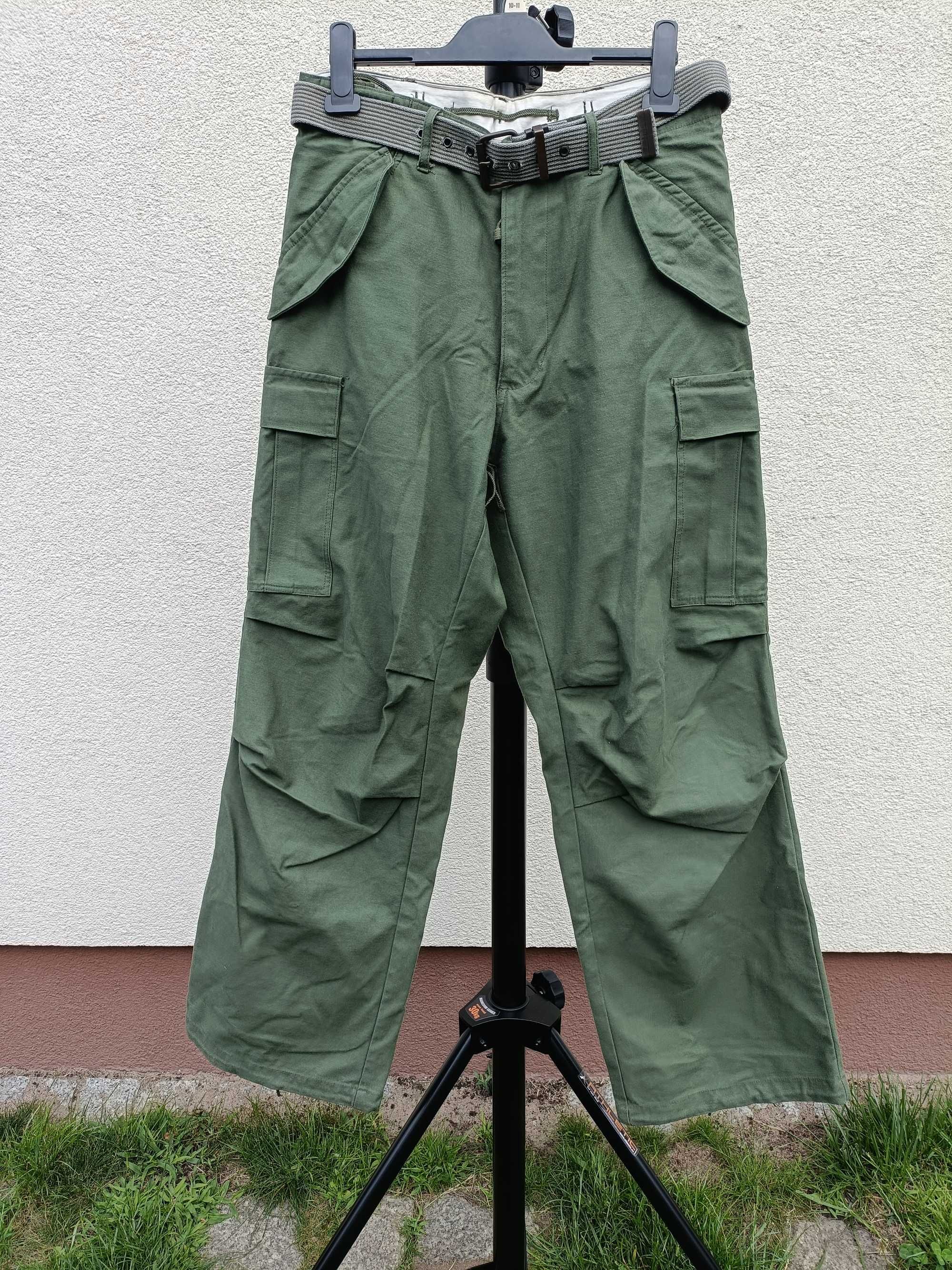 Wojskowe spodnie khaki-US Army spodnie M65 Small-regular