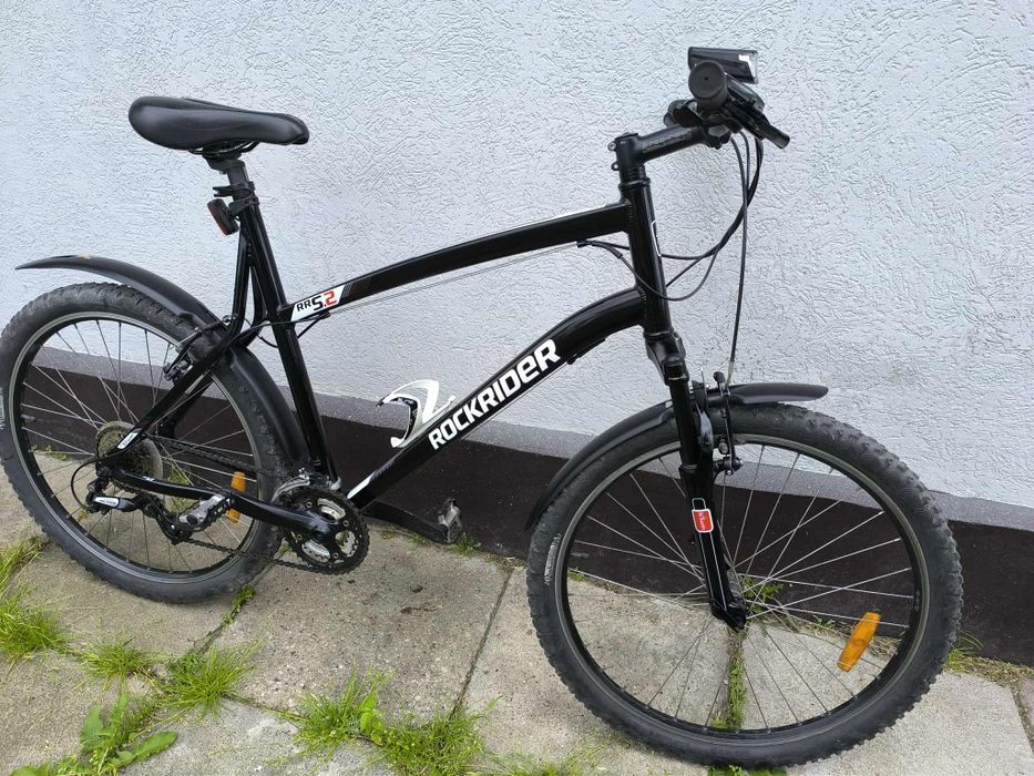 Rower 26"B TWIN Rockrider super stan aluminium Shimano