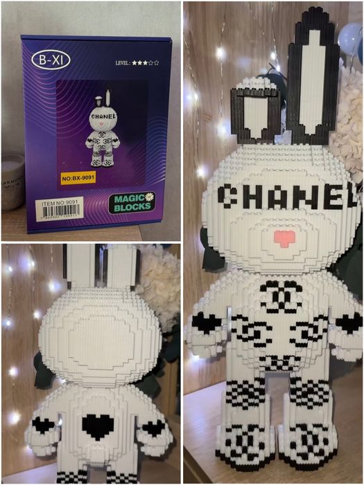 Конструктор Magic Blocks в асортименті Стіч,Bearbrick,Marvel,DC,Лабубу