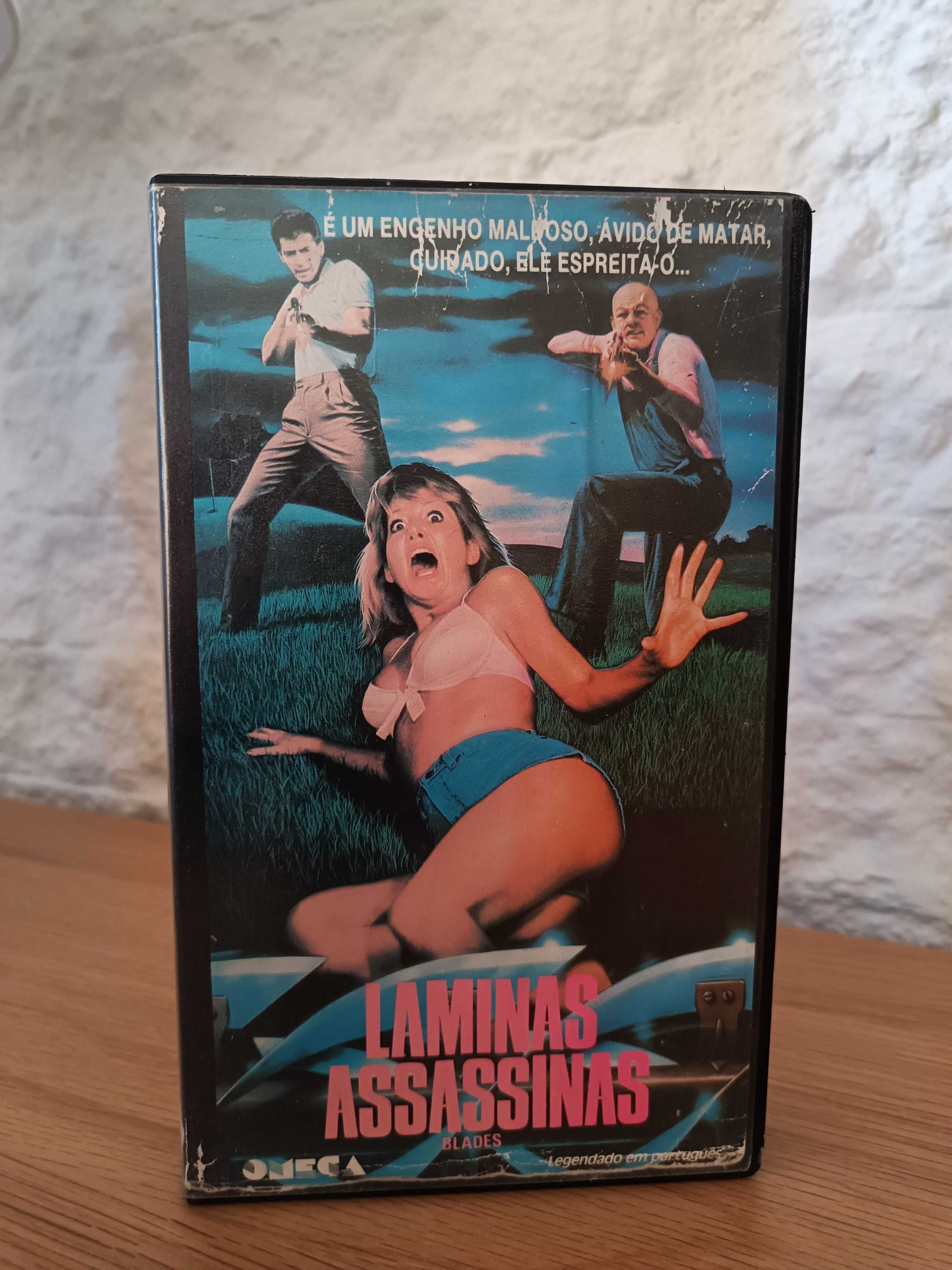 Filme VHS Lâminas Assassinas (Blades)