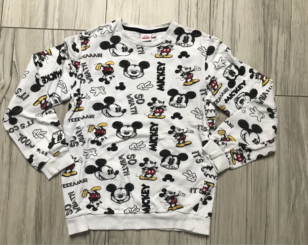 Bluza, bluzka Mickey Mouse 146-152, 10-12 lat, myszka Miki