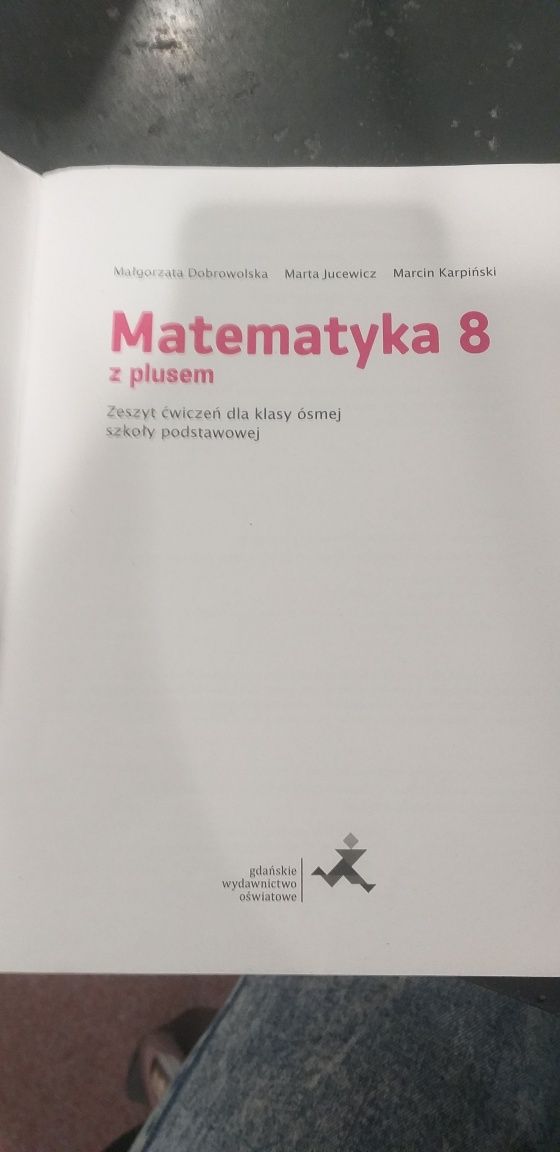 Zeszyt ćwiczeń z matematyki z plusem kl.8