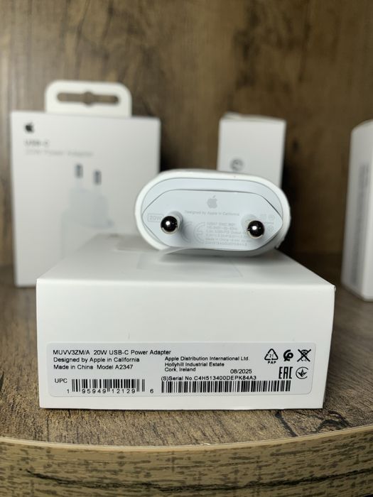 Оригінальний Apple USB-C 20w A2305 зарядка для Iphone блок живлення