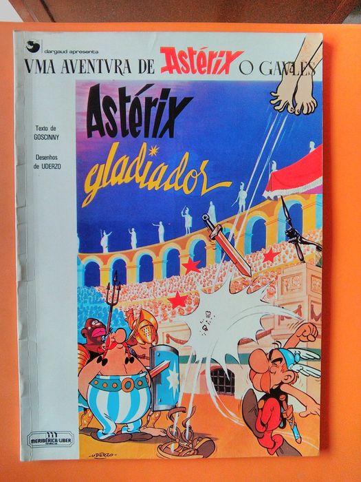 4 livros Uma aventura de Astérix o Gavlês