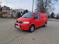 Volkswagen Transporter T5 1.9TDI 2007r 102KM Klima 3 osobowy!!!
