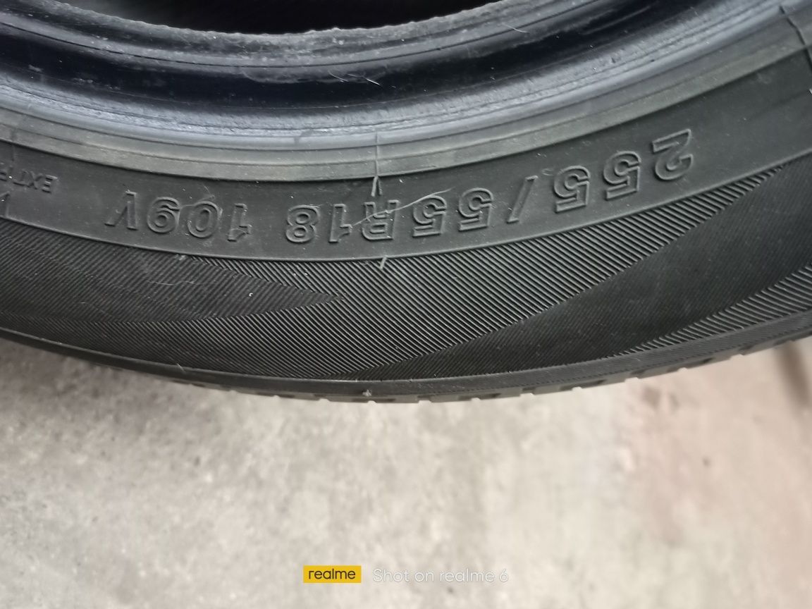 Продам шины yokohama 254/55R18