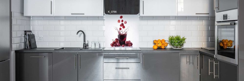 PANEL SZKLANY DO KUCHNI 60x60 cm - lacobel +klej + dystanse