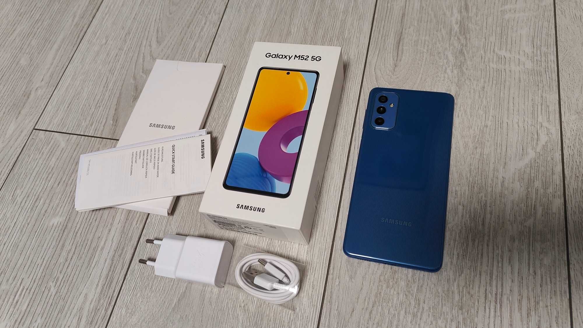 Samsung Galaxy M52 5G 6/128 GB (kolor Light Blue) smartfon