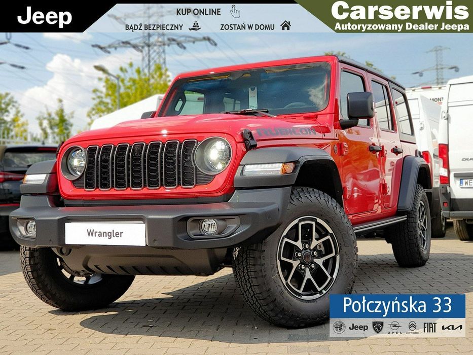 Jeep Wrangler Rubicon ICE 2.0 Turbo 272 KM ATX 4WD | Firecracker Red |MY25
