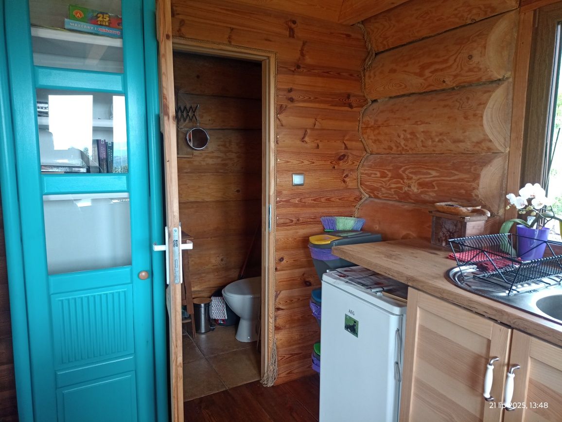 Klimatyczny drewniany domek na wynajem
