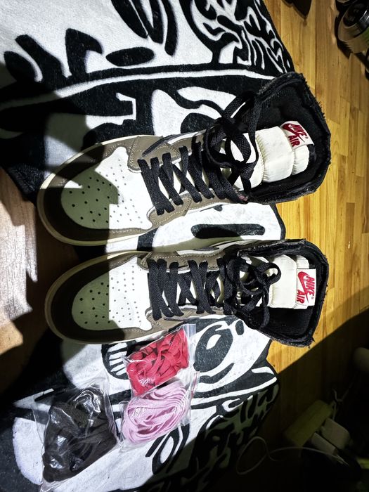 travis scott x air jordan 1 retro high og 'mocha
