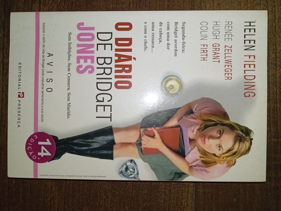 Livro "O Diário de Bridget Jones" - Helen Fielding