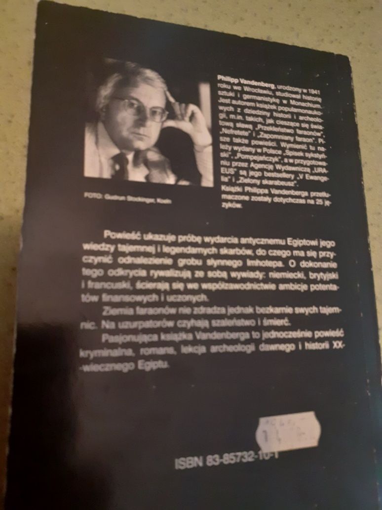 Spisek Faraonów, Philipp Vandenberg