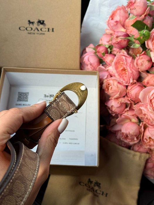 Жіночий ремінь Coach Premium