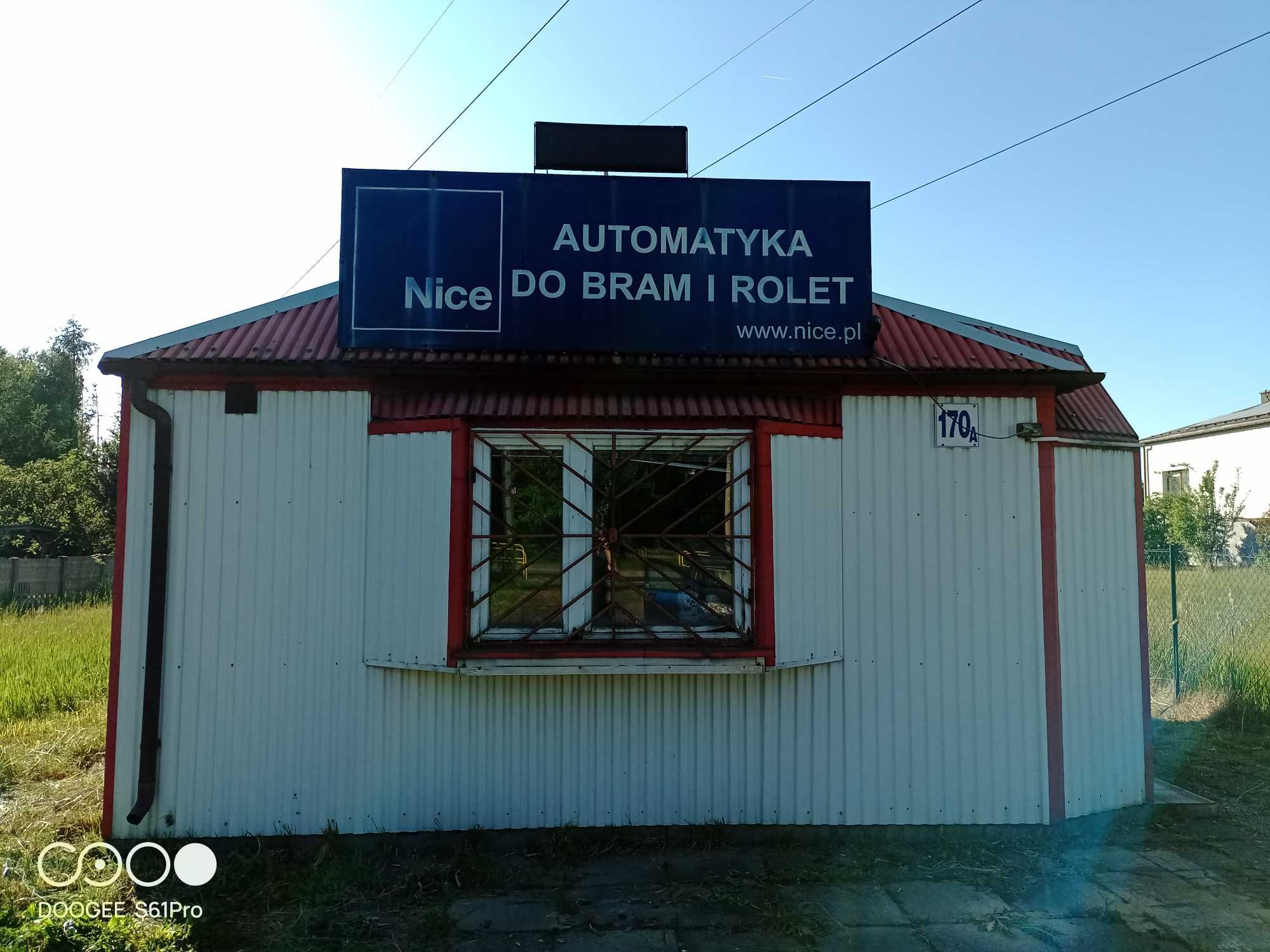 Kiosk, blaszak, 35m2, pawilon handlowy