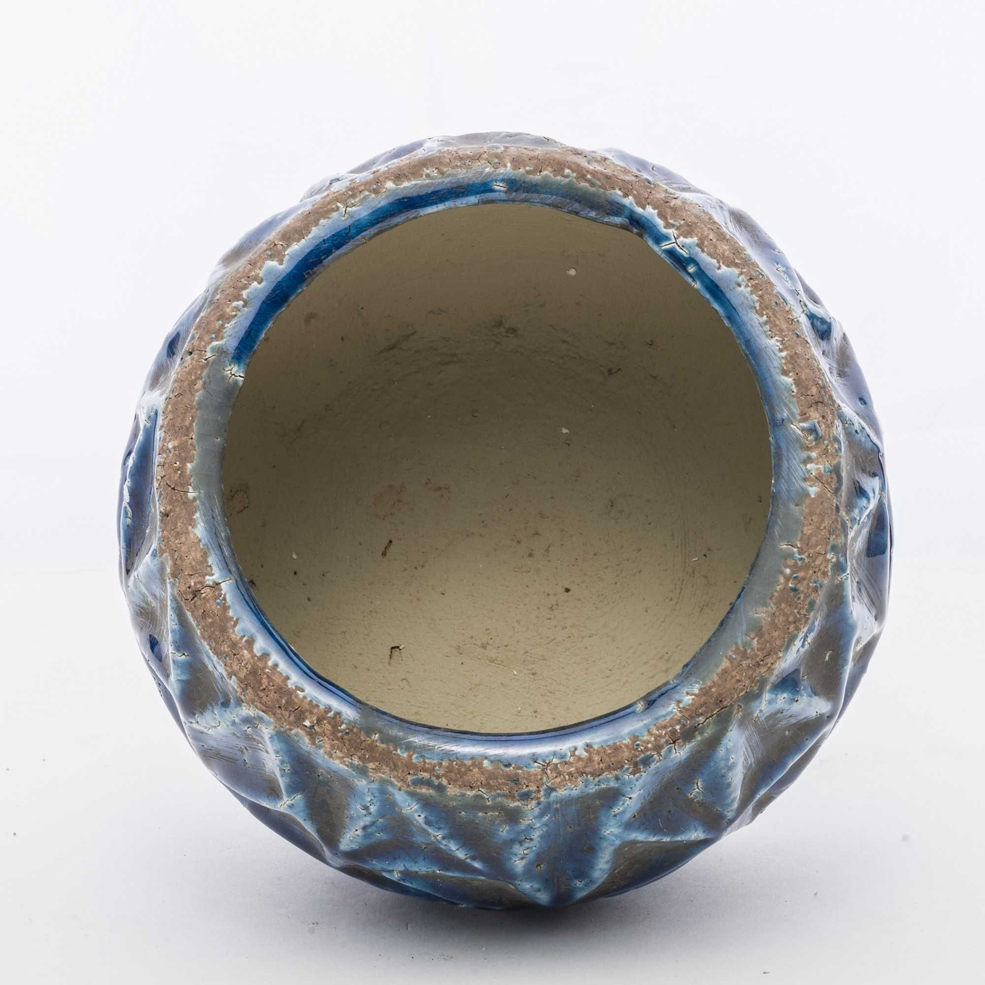 Donica osłonka ceramiczna Ø 17x12,5 cm GRANAT 127991