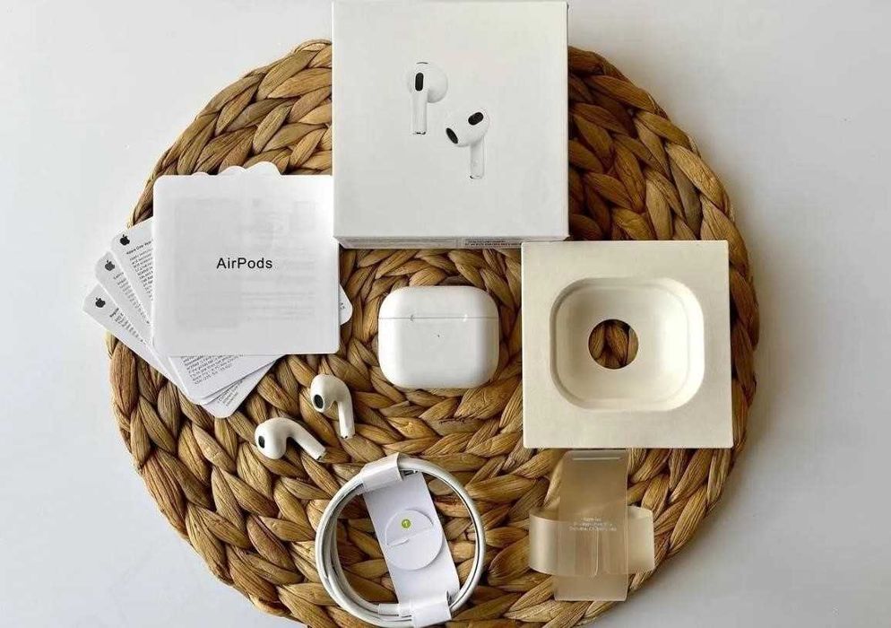 Бездротові навушники аірподс 3 Lux якість + чохол у подарунок!!