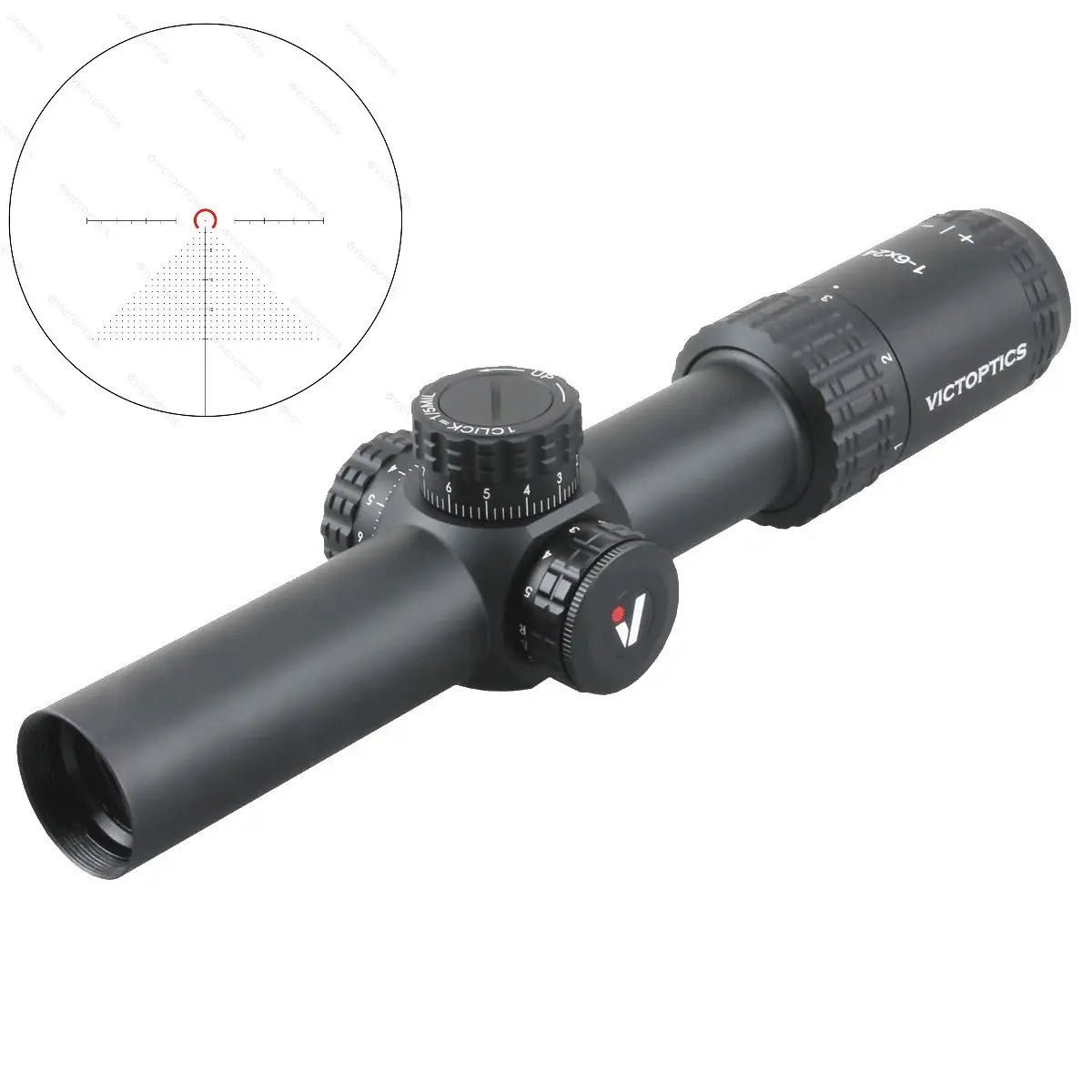 Оптичний приціл Vector Optics Victoptics S6 1-6x24 SFP