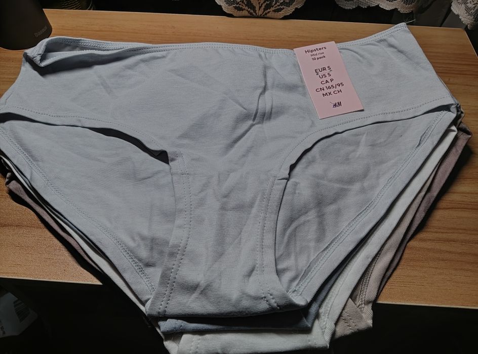 Набір жіночих трусиків хіпстерів H&M 10шт
