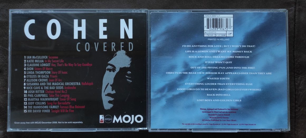 Леонард Коэн/Leonard Cohen, Meat Loaf, ABBA, Carpenters. Фирменные CD