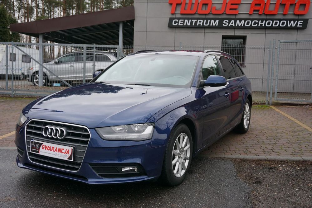 Audi A4 Avant GWARANCJA 2.0TDi136PS NawigacjaSkóraPodgrzFotele PDC Rewelacja Zamiana