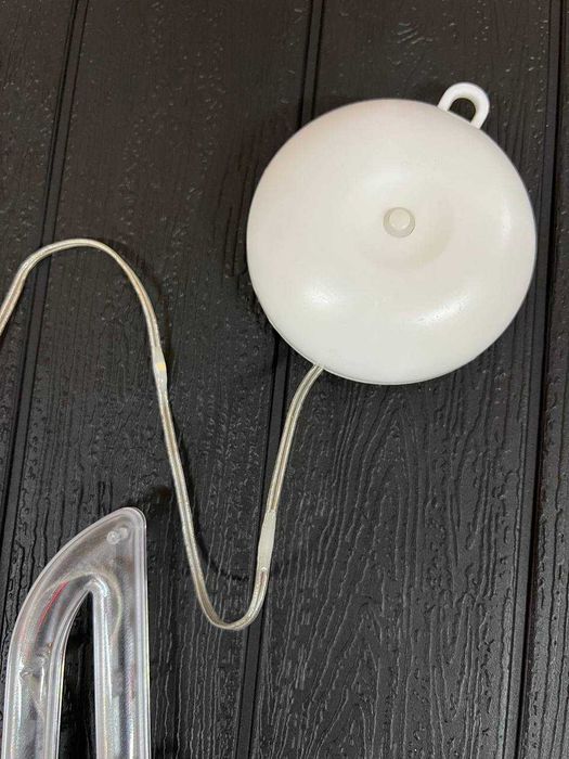 Гірлянда фігурка Український Тризуб 10led з присоскою на вікно батарея