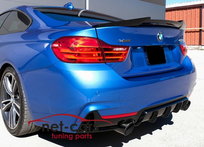 Dyfuzor BMW F32 F33 F36 MPakiet 13- MPerformance czarny połysk 0-0