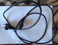 Kabel zasilający IEC-60320 C5 (koniczynka) 100cm męski wtyk 10szt=50zł