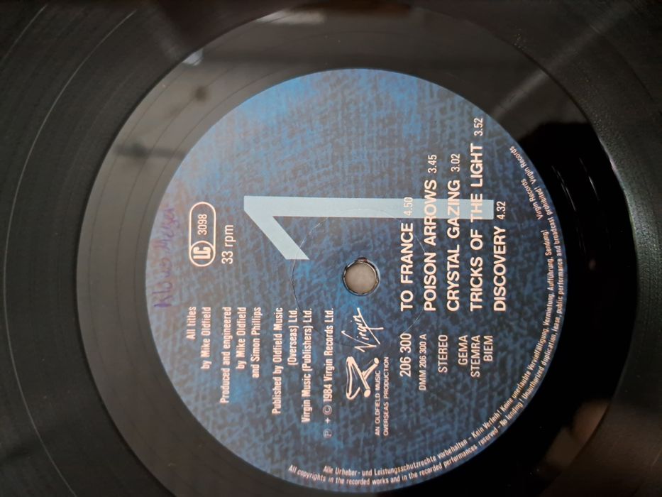 płyta winylowa MIKE OLDFIELD-I wyd.-50 szt.