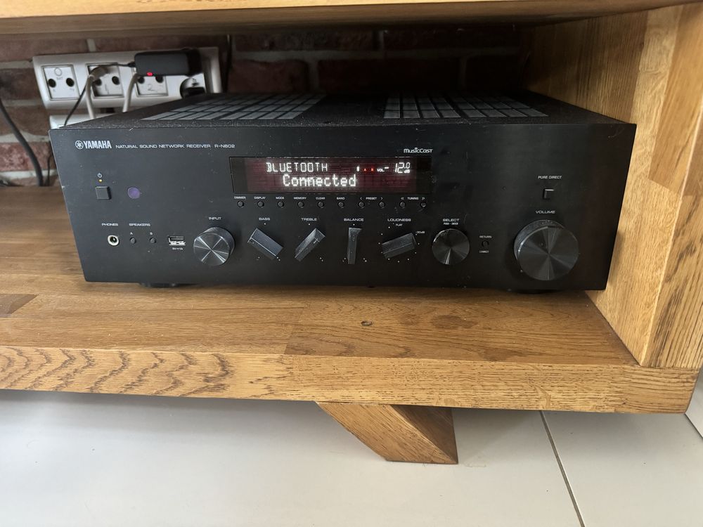 Amplituner Yamaha rn-602+kolumny Pylon Sapphire 31 , zestaw stereo