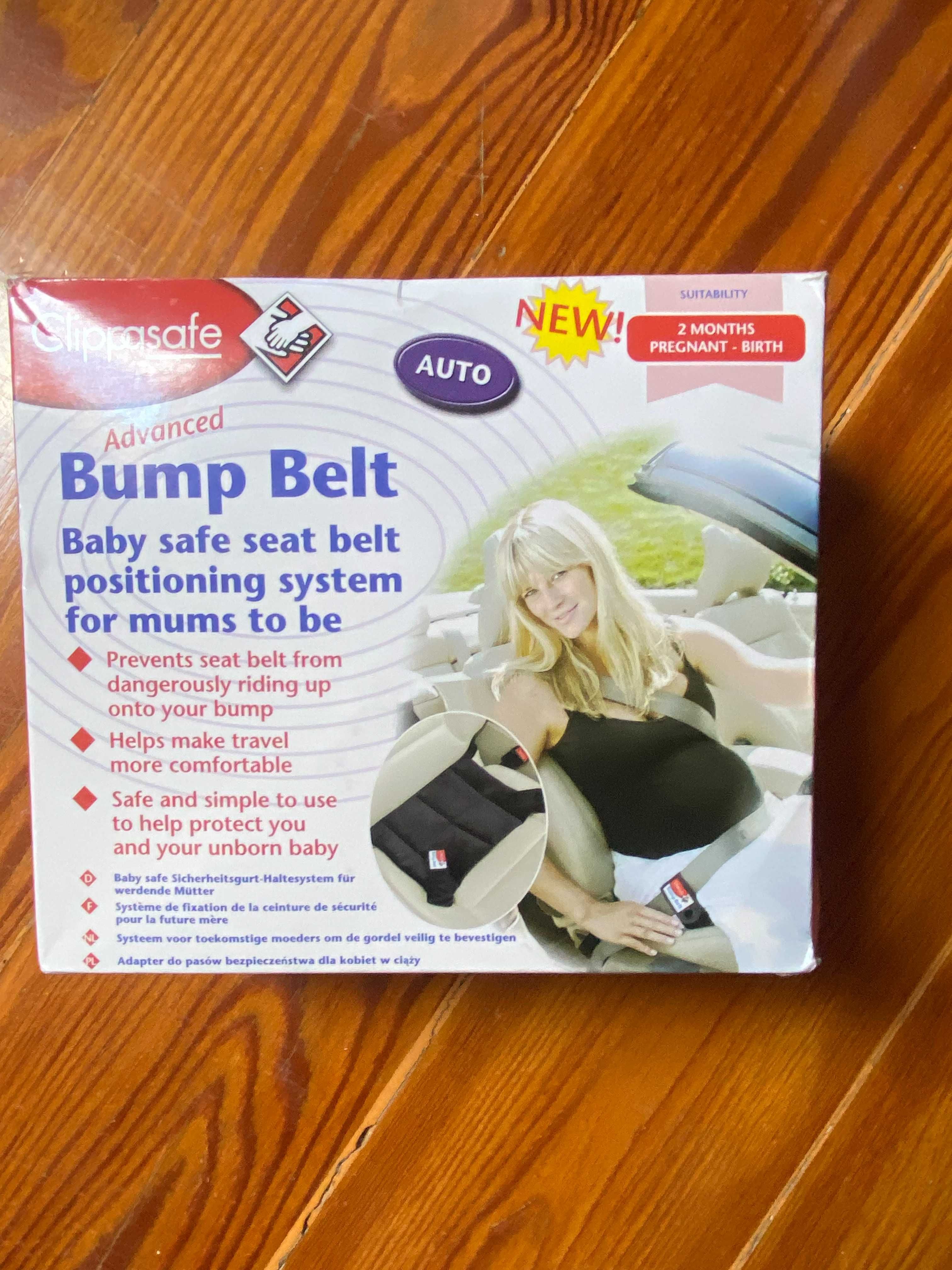 Uniwersalny adapter do pasów dla kobiet w ciąży Clippasafe Bump Belt.