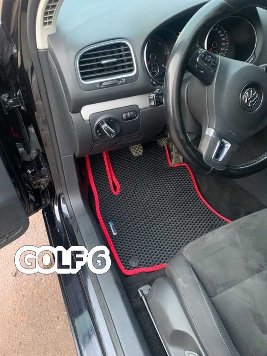 ЕВА EVA ЄВА Коврики в авто Volkswagen Golf Passat Tiguan Touran Caddy