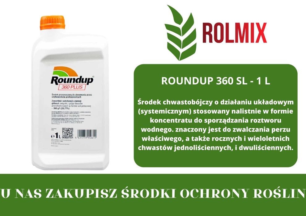Roundup 360 SL 1 L - Herbicyd