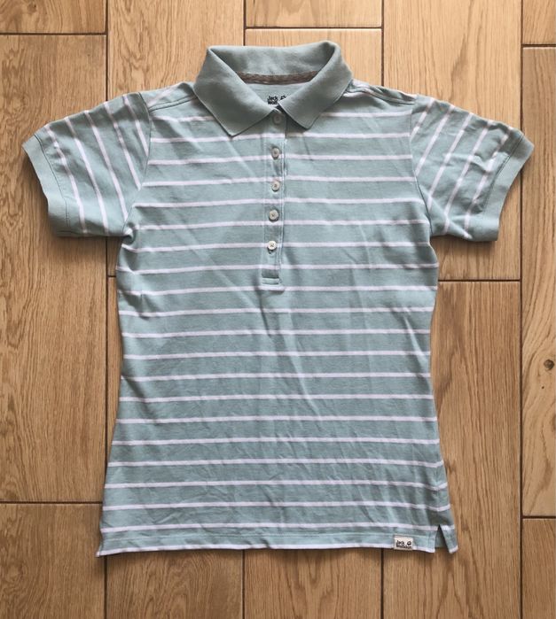 T-shirt w paski Jack Wolfskin S