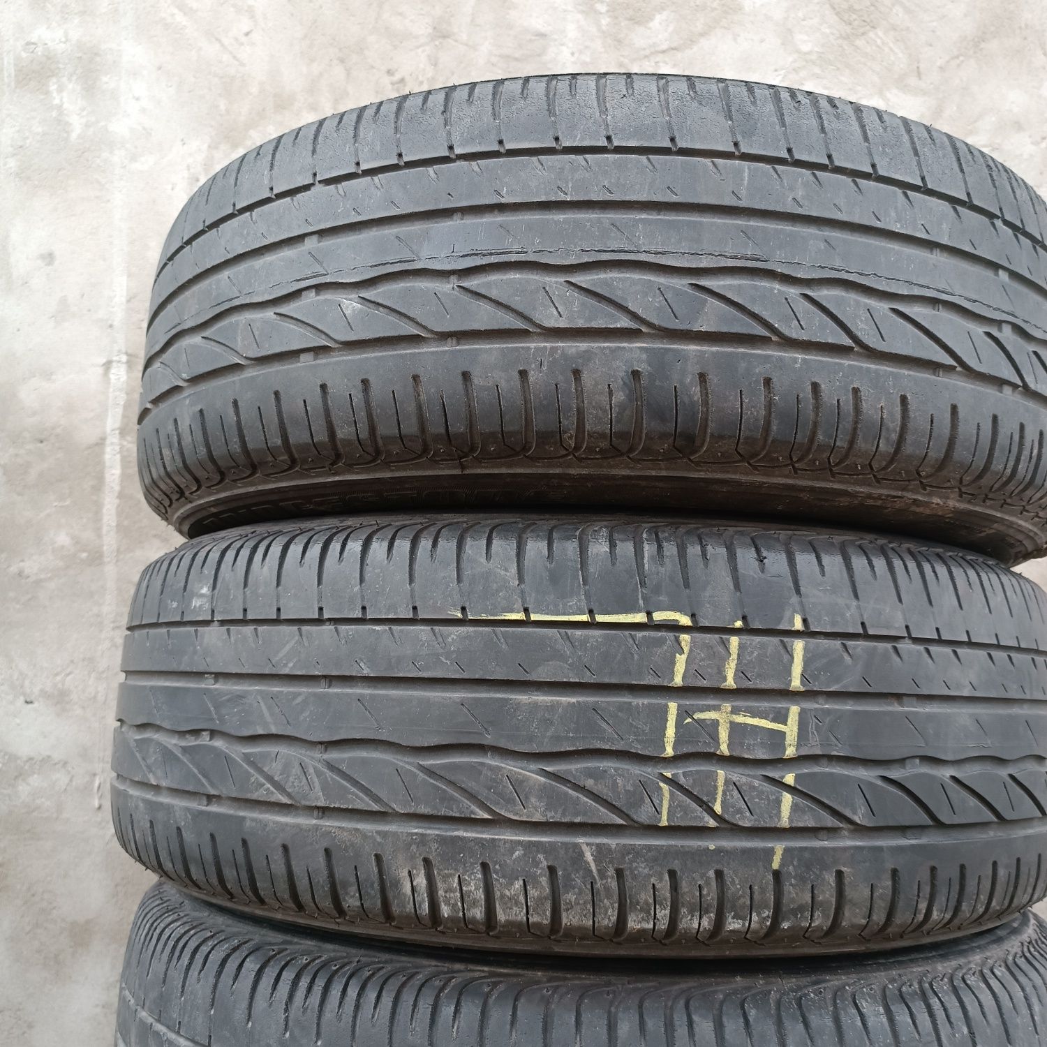 Диски 5 114 r16 j6.5 з шинами bridgestone 205/60 r16