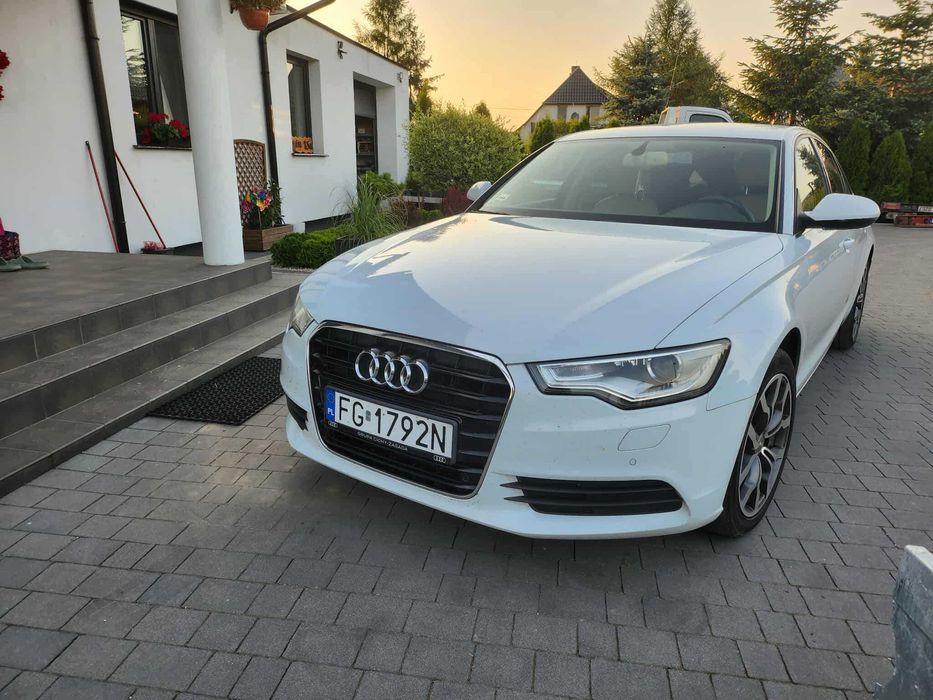 Audi a6 c7 2.0 sedan Biała Piękna 2012r zamiana