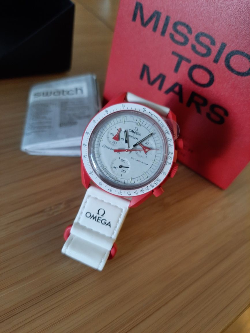 Swatch x Omega Moonswatch Mission to Mars