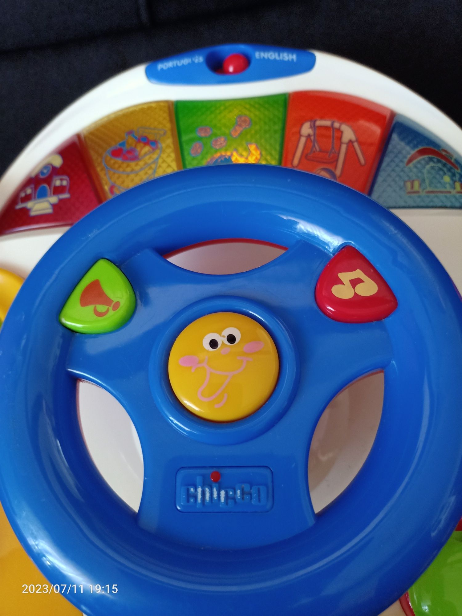 Brinquedo didático Chicco bebé criança casa praia campismo carro.