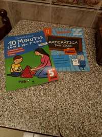 (2) livros exercícios de matemática